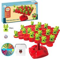 Montessori žaislų balansavimo lentos dėlionė vaikams Varlė Balance Tree Mokomoji tėvų ir vaikų sąveikos stalo žaidimo žaislai MYY