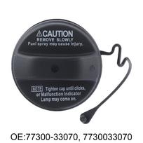 Kuro pildymo angos dangtelio dangtelio dujų bako dangteliai 77300-33070 7730033070, skirti Toyota 4Runner Avalon Camry Corolla Sienna Lexus A black