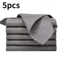 5 VNT. Magiška stiklo valymo šluostė Be dryžių, Stora, Magiška valymo šluostė, Daugkartinio naudojimo mikropluošto valymo šluostė 5pcs--30x30cm