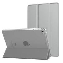 Dėklo dangtelis, skirtas iPad Mini 1 2 3 4 5 2019 A1432 Lengvas Slim Shell Capa PU odinis dangtelis, skirtas iPad Mini 6 8,3 colio 2021 m. For iPad Mini 1 2 3 sidabras