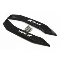Motociklas skirtas YAMAHA XMAX300 XMAX 125 250 300 400 2017- Priedai priekinio stiklo deflektoriai priekiniai stiklai laikiklio komplektas juoda