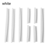 8Pcs/Set Universal Car Door Guard Edge Corner Bumper Buffer Trim Molding Protection Strip Scratch Protector Auto Crash balta