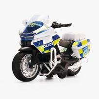 1/14 apvalūs liejimo motociklų žaislai su šviesos ir muzikos žaislais, motociklo modelis, žaislinis motociklas 3–9 metų vaikams 1/14-13x8.5x5.5cm balta