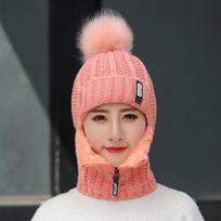 Skrybėlė Minkšta moteriška žieminė kepurė Kepurė Šalikas Madinga Vilna Megzta Beanie Skullies Skrybėlė Lauko Važiavimas Dviračiu Šiltos Beanie Kapotės moterims 16