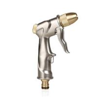 High Pressure Water Spray Gun Metal Brass Nozzle Garden Hose Pipe Lawn Car Wash Sprayer Sprinkler Car Wash Tool Water auksas
