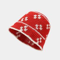 Spring Summer Handmade Bucket Hats Crochet  Women Soft  Sun Hat  Beach Hats Plaid Bob Fisherman Cap  Checkered Bucket  Hat One Size