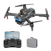 Nuotolinio valdymo mini dronas su dviguba kamera, sulankstomas begalvis keturkopteris su kliūčių išvengimu Single Camera 1 Battery pilka