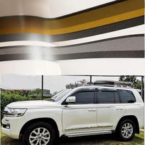 Automobilio durelių šoninės juostelės sijono kėbulo lipdukai lenktynėms sportinio stiliaus lipdukai, skirti Toyota Land Cruiser 200 2016- automobilio kėbulas FJ-218