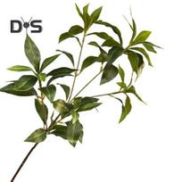 Dirbtinė medžio šaka Pieris žalias lapas Realistiškas nevytantis be laistymo vestuvių fotorekvizitai Namų biuro apdaila Dirbtinės žalumos augalas žalia