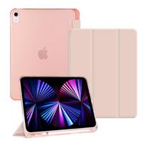 Išmanusis odinis dėklas, skirtas Ipad 10th 9th Case Ultra plonas silikoninis skaidrus apsauginis minkštas dangtelis, skirtas Ipad Air 5 4 3 2 Pro 11 2022 2021 9,7 colio 10,2 iPad pro 11 rožinė