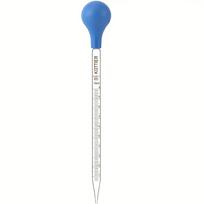 Glass Graduated Droppers Lab Pipets Dropper Stiklinė skystoji pipetė su didelėmis guminėmis skrybėlėmis 10 ml Stiklinė maišyklė 10ml