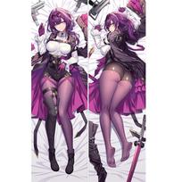 Honkai Star Rail Kafka Cosplay Dakimakura Apkabinantis kūno pagalvės užvalkalas Japoniškas anime žaidimas Pagalvės užvalkalas pagalvėlės užvalkalas 120x40 cm