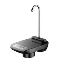 Nešiojamas elektrinis vandens dozatorius USB įkraunamas automatinis vandens siurblys kibiras butelis dozatorius automatinis virtuvei lauke juoda