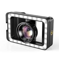 Išorinio mobiliojo telefono objektyvo užpildymo lemputė 4K vabzdžių papuošalų fotografavimo makrofotografijos užpildymo lemputė juoda