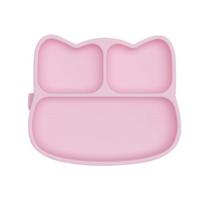 We might be tiny silikoninė prilimpanti lėkštė Cat Powder Pink