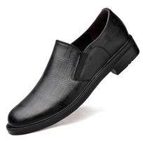 Vyriški tikros blauzdos odos „Oxfords“ klasikiniai suknelės batai Minkšti rankų darbo biuro verslo oficialūs vyriški batai 38 juoda