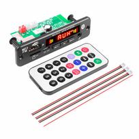 2*20W garso stiprintuvas DC 12V Bluetooth 5.0 MP3 dekoderis Bortinis Automobilinis MP3 grotuvas Garsiakalbis Automobilinis FM radijas Palaiko laisvų rankų įrangos skambučių įrašymą