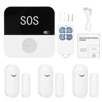 „WiFi Tuya Smart“ belaidžio slaugytojo slaugytojo pagalbos mygtuko slaugytojo slaugytojo pagyvenusių žmonių įspėjimo mygtuko programa juoda balta spalva