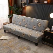 Geometrinis sofos lovos užvalkalas be porankio sulankstomas sofos užvalkalas Elastingi sofos sofos užvalkalai, skirti svetainės baldų apsaugai 2pcs pillowcases