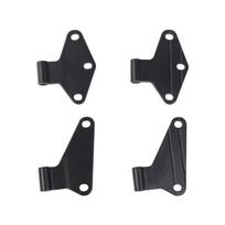Durų vidinė vyris Originalūs automobilio priedai Jeep Wrangler JK 2007-2017 Automobilio interjero priedai 2-Door version gray