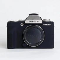 Silikono gumos dėklo dangtelis fotoaparato krepšys, skirtas Fujifilm Fuji X-T200 XT200 su 6 spalvomis kava