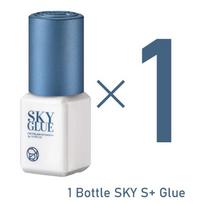 SKY S+ Glue Blue Cap blakstienų priauginimui Juodi klijai Stiprūs lipnūs greitai džiūstantys makiažo įrankiai Grožio parduotuvės reikmenys gray