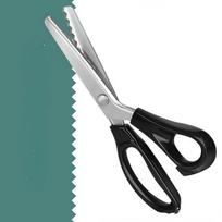 Žirklės rankdarbiams, rausvos žirklės, rankdarbių žirklės, siuvimo audiniai, odiniai rankdarbiai, siuvimo žirklės Serrated 5mm