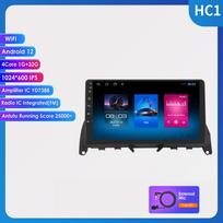 Hizpo AI Voice 2 Din Android Auto radijas, skirtas Mercedes Benz C-Class W204 S204 Carplay 4G Car Multimedia GPS 2 din Autoradio stereo garso ir vaizdo galvos blokas HC1 4Core 1G 32GB