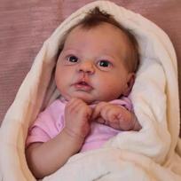 Reborn Baby Doll Jocy 48 cm rankų darbo imitacinė lėlės venų kraujo linija matoma 3D odos lėlės žaislas 48cm