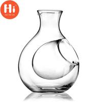 250 ml Stiklinio vyno butelio skylutė Sake Ledo ąsotis Žiurkėno lizdas Vėsinamasis Brandy W skey Alaus grafinas Skaidrus vyno grafinas Aukščiausios kokybės baro įrankiai