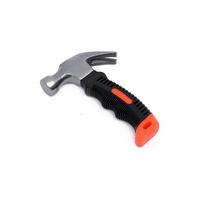 Hammer Mini Claw Hammer High anglies plieno plaktuko galvutės daugiafunkcis plaktuko įrankis black