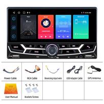 2Din 6,86  HD jutiklinis ekranas Automobilinis multimedijos MP5 grotuvas Belaidis Carplay Stereo Vaizdo grotuvas su Bluetooth FM imtuvu 6.86''-2+32CP