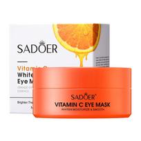SADOER Vitaminas C Drėkinanti akių kaukė Gerina sausas akis Akių kaukės 80g(60pcs/30pairs)