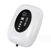 SB-228 Žuvininkystės deguonies siurblys Akvariumo oro siurblys USB įkraunamas deguonies siurblys Žuvų tanko burbuliatorius Lauko nešiojamas tylus oro siurblys 2600mAh balta