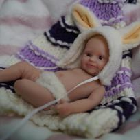 15 cm viso kūno tvirtas silikoninis reborn modeliavimas lėlė mažylė Maddie 6 colių maža miela besišypsanti naujagimio lėlė didelėmis akimis. girl doll