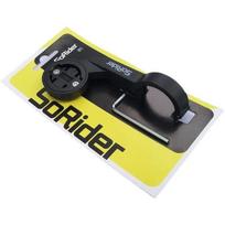 SoRider S1 Dviračio Kompiuterio Chronometro Laikiklis Laikiklis MTB Road GPS Žibintuvėlio Laikiklis Laikiklis GARMIN Bryton IGS Cateye MBJ004-BK