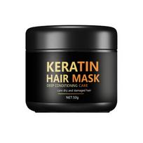 Karsell kolageno plaukų kaukė Keratin plaukų kaukė pažeistiems plaukams - kondicionuojanti argano aliejus garbanotiems arba tiesiems ploniems ploniems plaukams 50 g