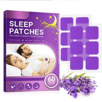 Miego pleistras, miego sveikatos pleistras, nemigos pleistras, miego pleistras, gilaus miego pleistras, 60 pleistrų One Size violetinė