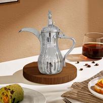 Arabiškas kavos virimo aparatas „Eagle Beak“ buitinis pieno virdulys dujinei viryklei arbata iš nerūdijančio plieno Silvery 500ml