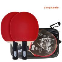 Originali Loki K1000 stalo teniso raketė 2vnt ITTF patvirtinta stalo teniso lazdų irklentė 5 medinė ašmenys su elastine guma 2 Long handle