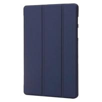 Tablet Case for Samsung Tab S6 Lite 2024 10.4  Trifold PU Leather Soft Back Stand Flip Holder Kickstand Shockproof Full Cover S6 Lite 10.4 2020 tamsiai mėlyna spalva