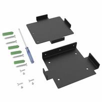 Prie sienos tvirtinamas lentynos plieninis laikiklis, skirtas Xbox Series X konsolės laikiklio laikikliui 14.6*12.2*11.3cm juoda