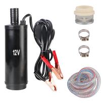 Ištraukimo skysčio siurbimas 12 V aliuminio lydinio korpusas 50 l/min elektrinis alyvos siurblio kuro perkėlimas dyzelino alyvos vandens pumpavimui panardinamas mini Electric oil pump