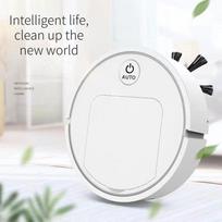 1200 mAh mini elektrinė šlavimo mašina, mažo triukšmo išmanusis šlavimo robotas valymo prietaisai balta