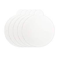5 vnt uodų lipnios klijuojamos lentos Lengvai montuojamos Universalios patalpose naudojamos uodų gaudyklės apvalios lipnių lakštų keitimas 11cm white