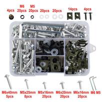 Tinka Yamaha FJR1300 2001-2012 Motociklo Pilno Apdailos Varžtų Rinkinys Kėbulo Varžtai Greitoji Veržlė Pilnos Apdailos Tvirtinimo Detalių Veržlės Plienas