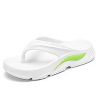 Fashion Summer Hot Selling Eva Couple Slippers Non-slip Beach mans Flip Flops Simple Home Comfortable Casual Fashion Soft Non-slip 36-45 36 balta