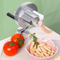 Rankinis nešiojamasis makaronų gaminimo aparatas Rankinis makaronų gaminimo aparatas naudoja ergonomišką rankinio švaistiklio dizainą makaronams spausti