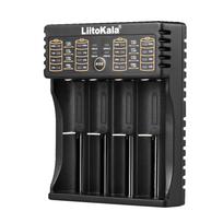 LiitoKala Lii-402 išmanusis akumuliatoriaus įkroviklis 1,2 V 3,7 V 3,2 V 3,85 V AA/AAA, skirtas 18650 18490 18350 17670