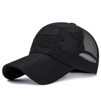 NORTHWOOD sportinė tinklinė kepurė su ilgomis briaunomis, vyriška beisbolo kepurė, moteriška, vasarinė „Snapback“ skrybėlė „Trucker“ kepuraitė vyrams nuo saulės sportinė kepurė 55-60cm juoda